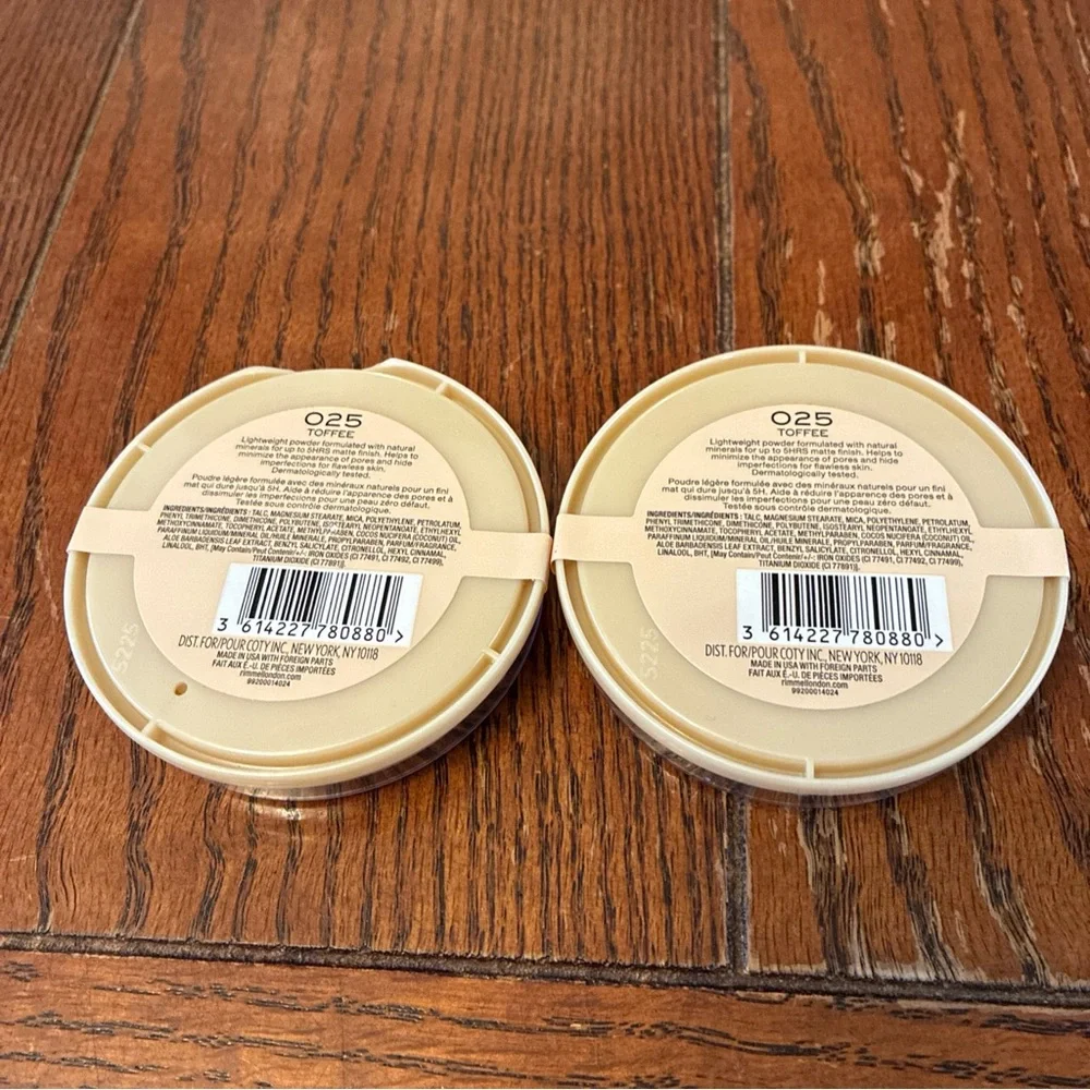 Rimmel London Stay Matte Powder-025 TOFFEE LOT OF 2 SEALED/NEW